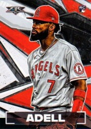 2021 Topps Fire #30 Jo Adell RC - Angels